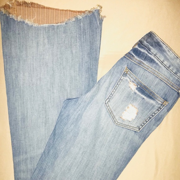 ☮️Great VTG Free People Jeans Sz W27 - Picture 4 of 5